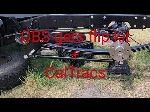 Installing rear suspension + Calvert Racing traction bars on OBS chevy!