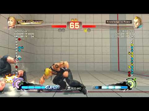 SSF4 AE Cody (Jarbonicus) vs. Dr34mHunt3r (Abel) Xbox LIVE Ranking Match