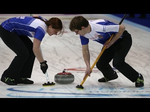 CURLING: SWE-CZE World Mixed Doubles Chp 2014 - HIGHLIGHTS