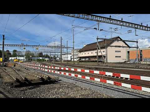 Ifahrt vom Aare-Linth-Express (IR35) in Langethal nach Chur