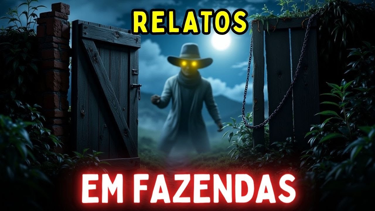 RELATOS SOBRENATURAIS EM FAZENDAS   História de terror