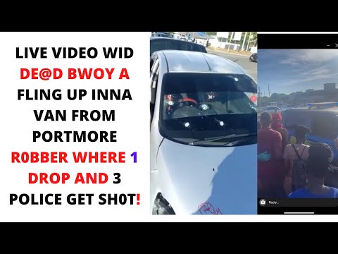 DIH BWOY WEH R0B KFC VIDEO B0DY A GET FLING UP INNA DIH BACK A P0LICE VAN ...NO COMMENTARY!