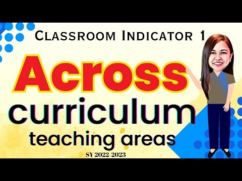 COT 1 APPLIED KNOWLEDGE OF CONTENT ACROSS CURRICULUM TEACHING AREAS #cot1 #acrosscurriculum