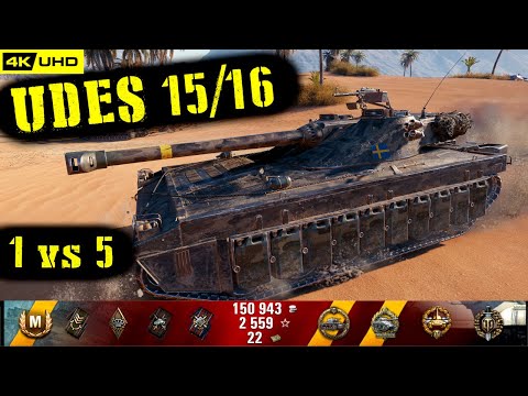 World of Tanks UDES 15/16 Replay - 8 Kills 11.6K DMG(Patch 1.5.1)