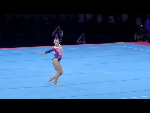 Jessica Gadirova - Floor Champion 🥇 - 2022 European Championships