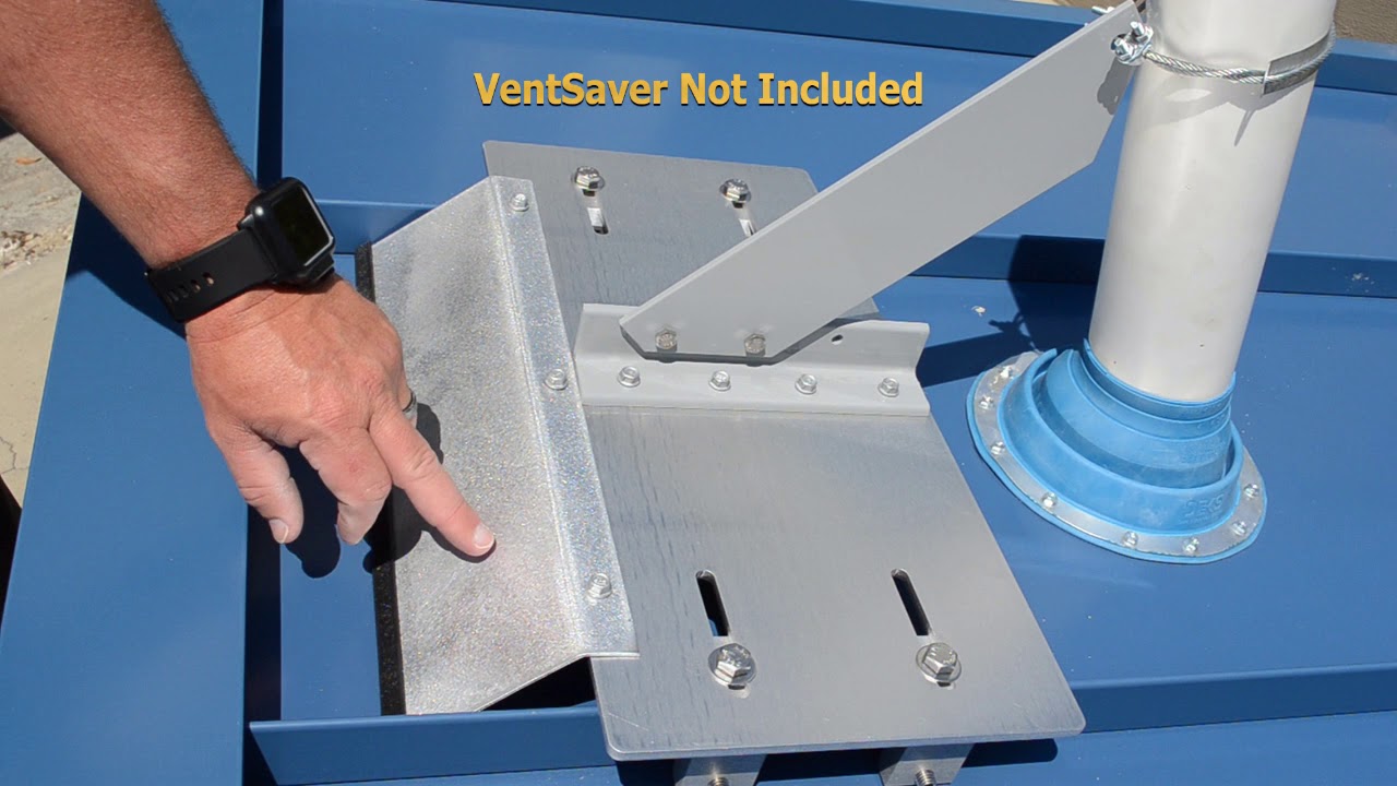 Standing Seam Metal Roof VentSaver Mounting Kit