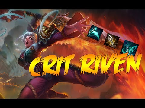 Crit Riven mid vs. Syndra !!