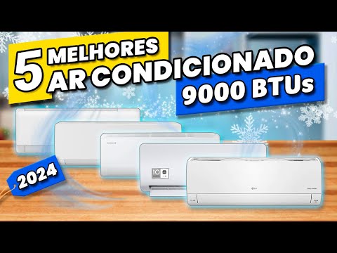 Os 5 MELHORES AR CONDICIONADO 9000 BTUs de 2024!✅ (Melhor Ar Condicionado Inverter)