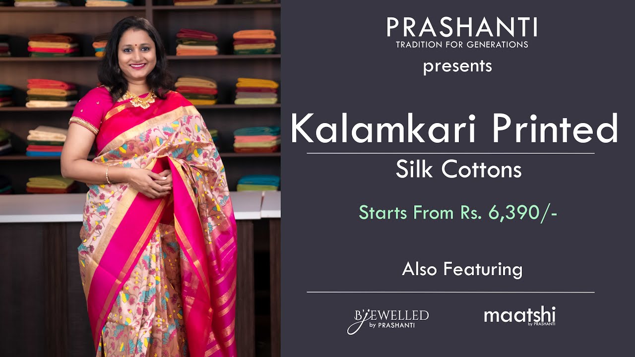 <p style="color: red">Video : </p>Kalamkari Printed Silk Cottons  Kurtis &amp; more | Prashanti | 5 Dec 2022 2022-12-06