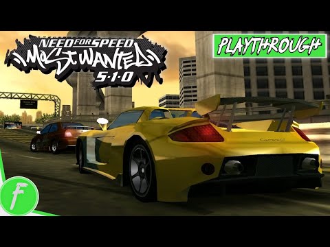 Need For Speed Most Wanted 5-1-0 FULL GAME WALKTHROUGH Gameplay HD (PSP) | NO COMMENTARY