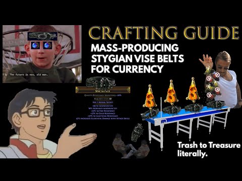 「3.14」Crafting for Profits | Episode 01 | Stygian Vise mass-production | German