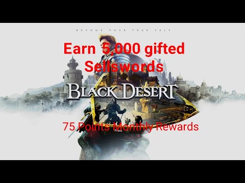 Black Desert Earn 5,000 gifted Sellswords Monthly Xbox Game Pass Guide