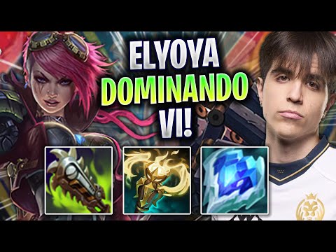 ELYOYA DOMINANDO CON VI! - MAD Elyoya Juega Vi Jungla vs Nidalee! | Preseason 2023