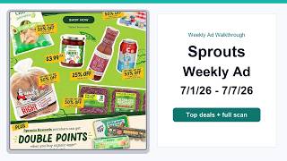 Sprouts Weekly Ad (7/1/26 - 7/7/26) Top Deals