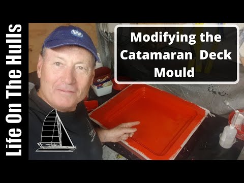 Ep163 - Modifying a Boat Mould - Anchor Windlass Hatch Build