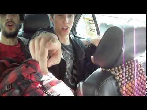 Os The Glockenwise em Lisboa a curtir Scooter