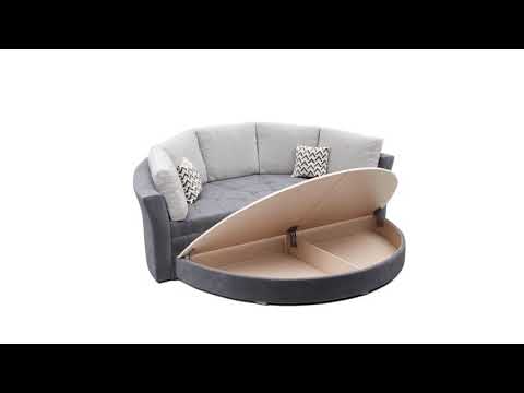 Verona Round Sofa Bed