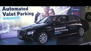 Daimler and Bosch demo automated valet parking