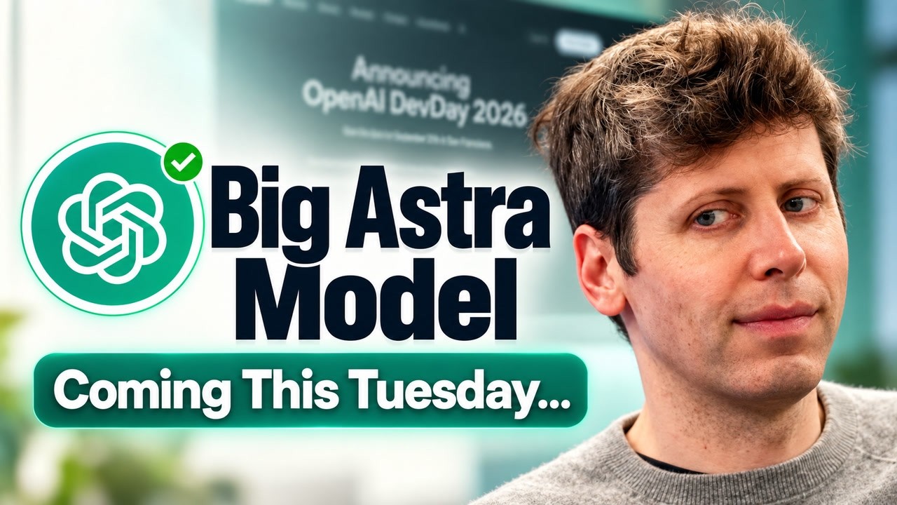 New GPT Astra Model Coming: OpenAI Big Dev Day Leaks