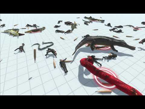 Reptile Army vs. Every Unit (Matched Prices) pt. 1 | Animal Revolt Battle Simulator