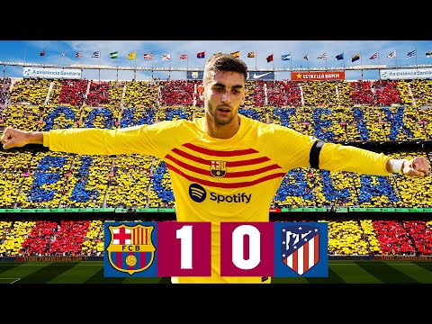 YouTube video about Barcelona vs Atletico Madrid final score