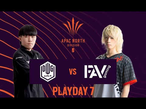 DWG KIA vs FAV GAMING // Rainbow Six APAC League 2021 - North Division Stage 1 - Playday #7