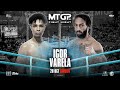 Harlem Igor vs Jose Varela//MTGP FIGHT NIGHT 85//Crystal Palace//October 28th-2023