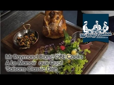 Mr Raymond Blanc OBE Cooks A Le Manoir  aux Quat 'Saisons Classic Dish