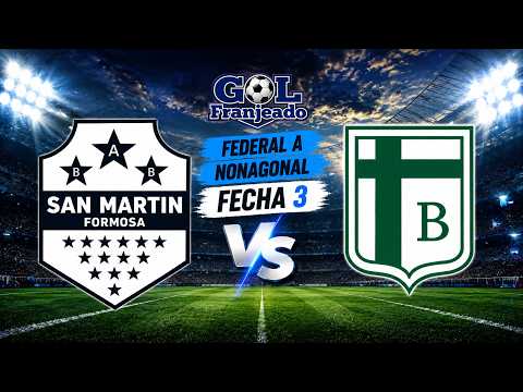 San Martin de Formosa  Vs  Sportivo Belgrano - ZONA CAMPEONATO NONAGONAL FECHA 2