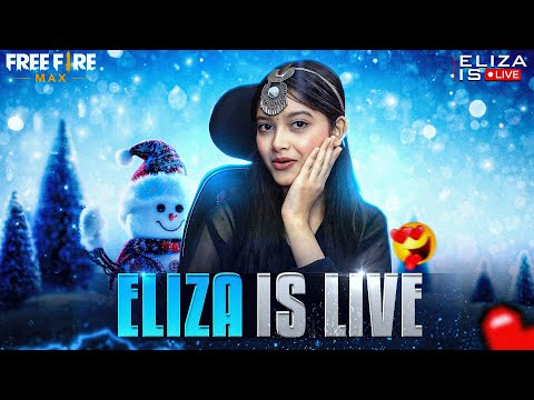 FREE FIRE RANK PUSH WITH ELIZA!! 🚀🔥 | FREE FIRE LIVE #freefire #shortsfeed  #gyangaming #totalgaming