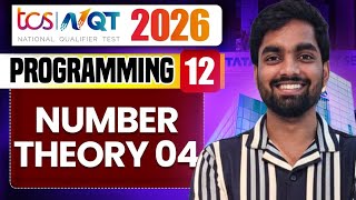 TCS NQT 2026 | Programming 12 | Number Theory 04 | TCS NQT Preparation