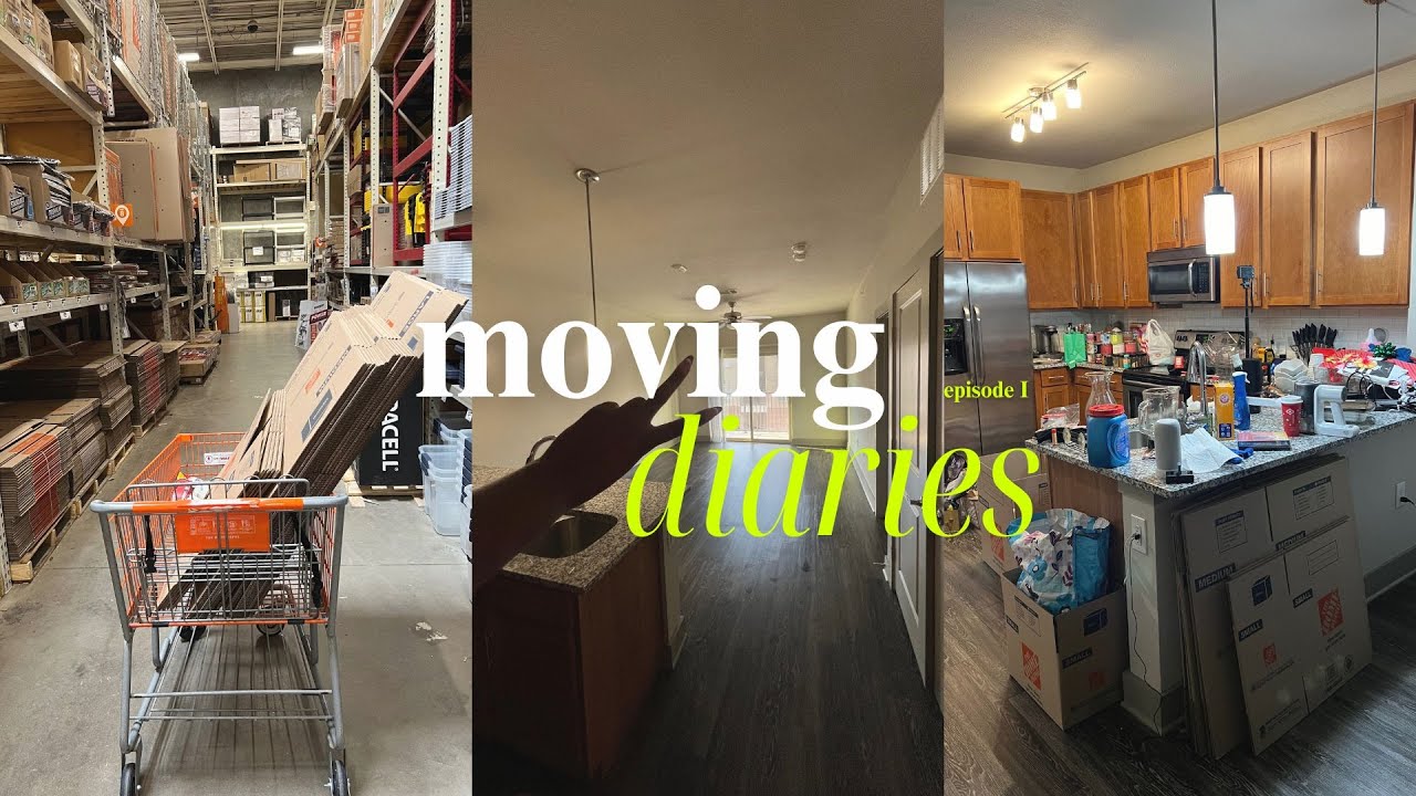 Moving vlog | Organizing, Packing, Cleaning