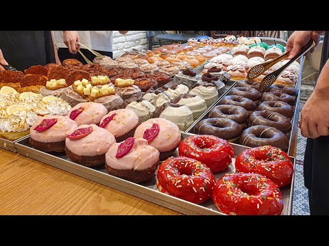 How to make various donuts! BEST 6 donut making videos - Korean food