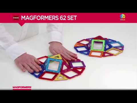 Магнитный конструктор MAGFORMERS 62 SET