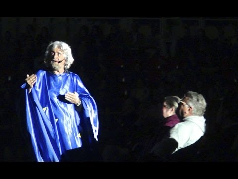 "Ti bom že pokazal Evropo" Beppe Grillo - YouTube