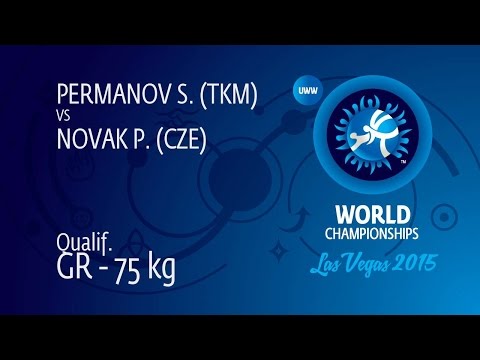 Qual. GR - 75 kg: P. NOVAK (CZE) df. S. PERMANOV (TKM) by TF, 11-3