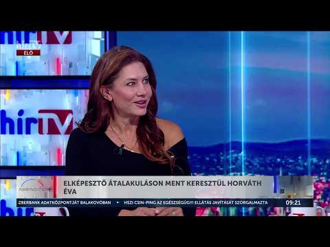 Horváth Éva újra a régi önmaga  - Napindító - HírTV