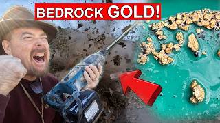 I Popped a 50-Ton Boulder… Hit Bedrock GOLD!