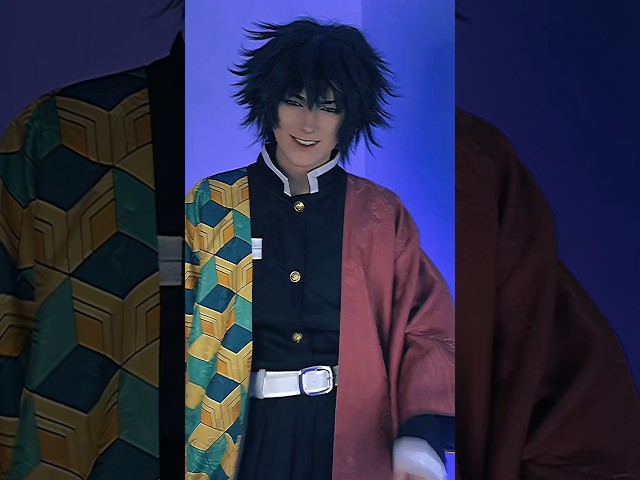 Vídeo relacionado con damdos Espada de Halloween de Demon of Slayer para Cosplay, Espuma de Poliuretano, 80 cm, Tomioka Giyuu Kamado Tanjirou, Regalos de cumpleaños (Tomioka Giyuu)