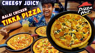 The Indian Pizza flavours! 🤤 - BEST Pan Pizzas at Pizza Hut | Irfan's View