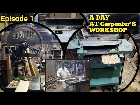 WOOD WORKING / A day at carpenter's workshop  / episode 1