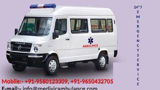 Hire Safest Road Ambulance Service in Koderma and Hazaribagh by Medivic