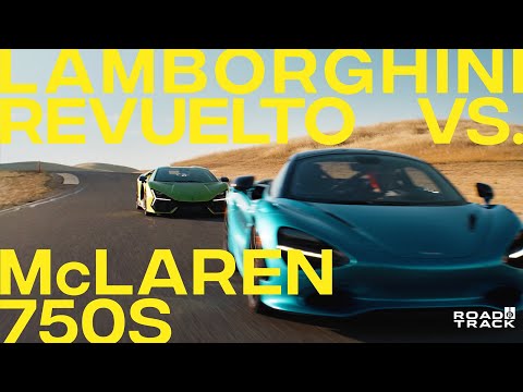 Lamborghini Revuelto vs. McLaren 750S Supercar Shootout on TRACK! — Performance Car of the Year