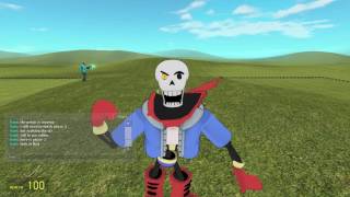 New Disbelief Papyrus Pac3 3.5 (Gmod Pac3 Disbelief Papyrus 3.5)