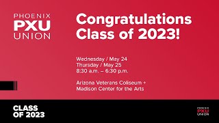 PXU 2023 Graduations May 24th