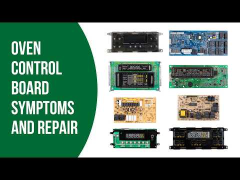 Oven Control Board Troubleshooting, Repair, and Replacement
