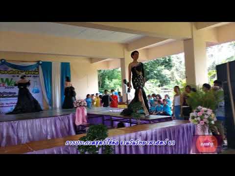 Model trips and falls off catwalk during Science Week 2020 Fashion Show (Thailand)