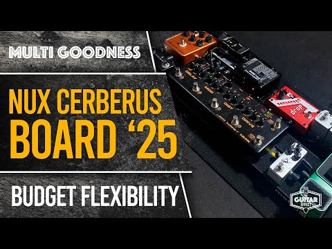 NUX Cerberus Pedalboard. The best bang for buck multi? Pretty much!!!