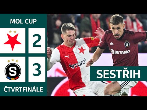 SK Slavia Praha vs. AC Sparta Praha | Čtvrtfinále Mol Cupu | SESTŘIH