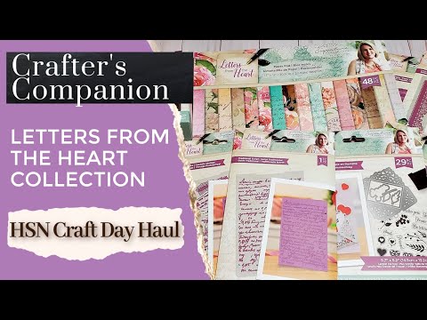 Crafter's Companion Letters from the Heart Collection